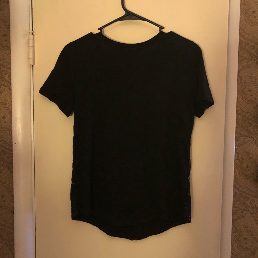 LOFT Sequined tee - Picture 3 of 3